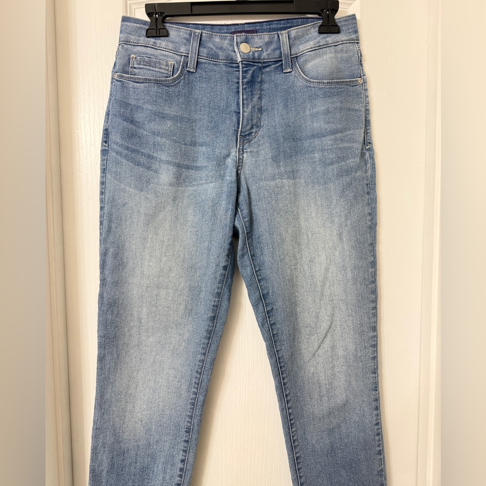 NYDJ (Not Your Daughter's Jeans) Clarissa Ankle  blue jeans size 6 - Picture 3 of 8